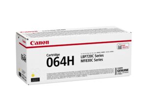 Canon Cartridge 064H Yellow Toner Cartridge