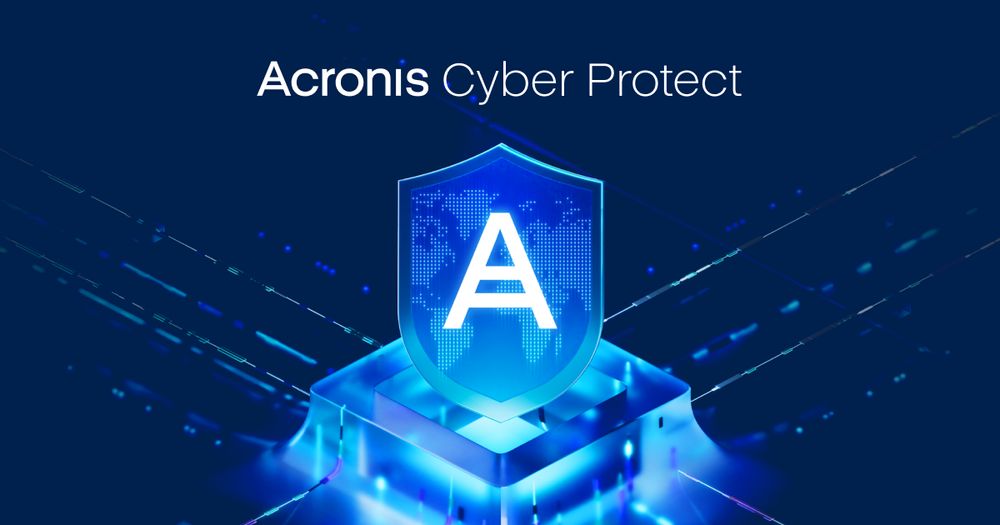 Acronis Cyber Protect software