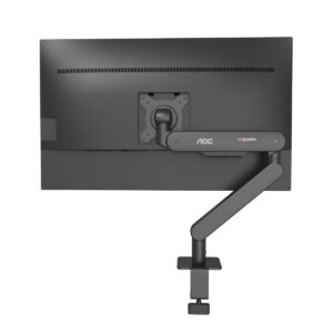 AOC AM400B Mechanical Gas Spring System Single Monitor Arm (Black)