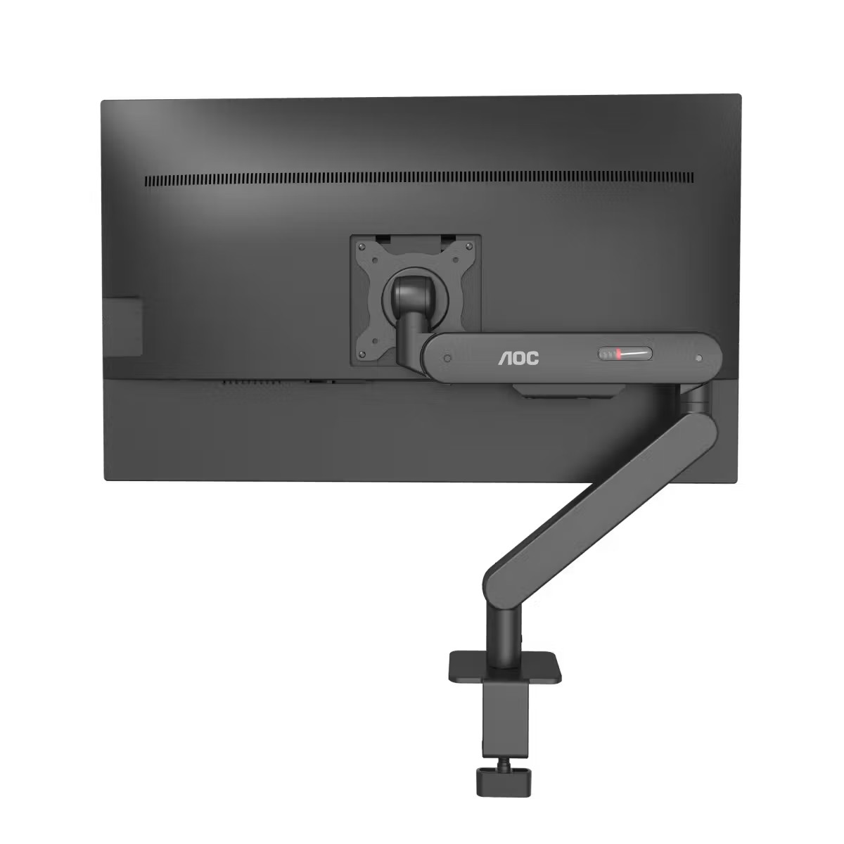 AOC AM400B Mechanical Gas Spring System Single Monitor Arm (Black)
