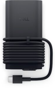 Dell 100W USB-C GaN Ultra Slim Adapter with Power Cord - UK - 1yr Ltd HW Warranty