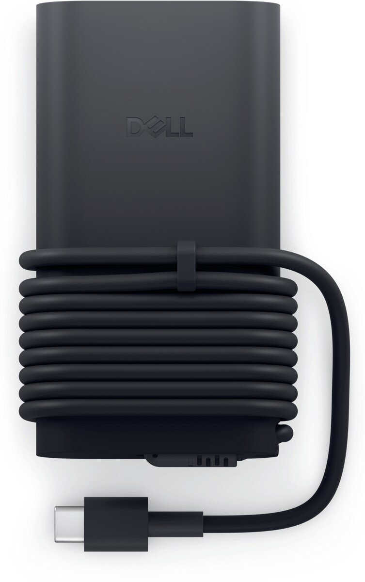 Dell 100W USB-C GaN Ultra Slim Adapter with Power Cord - UK - 1yr Ltd HW Warranty