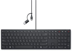 Dell Wired Collaboration Keyboard US English - KB525C -Retail Pkg -3yr Adv Exc Serv