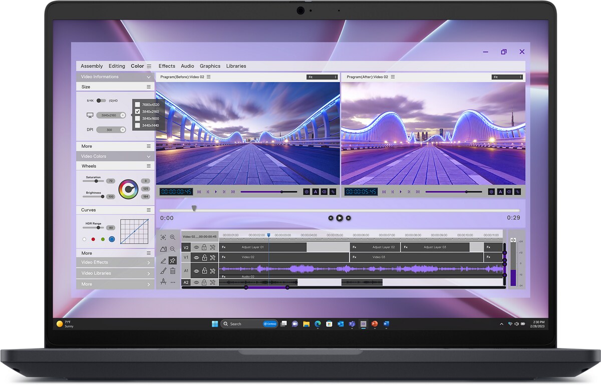 Dell Pro Max 16 MC16250 – Core Ultra 7-265H vPro – NVIDIA RTX PRO 500 – 32G – 1TB SSD