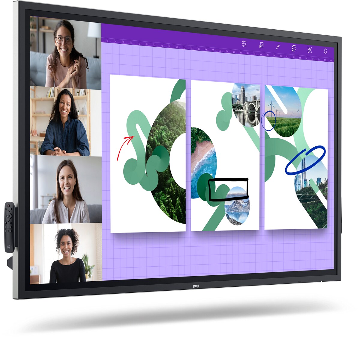 Dell Pro 65 Plus 4K Touch Monitor - P6524QT