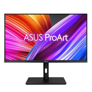 ASUS ProArt Display PA328QV Professional Monitor – 32″, QHD (2560 x 1440), 100% sRGB, 100% Rec.709, Color Accuracy ΔE < 2, Calman Verified, Ergonomic Stand