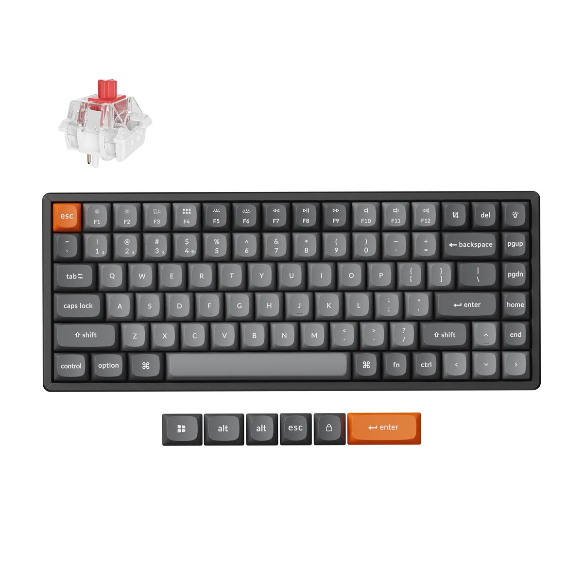 Keychron K2 MAX 0.75 BLACK BANANA Switch