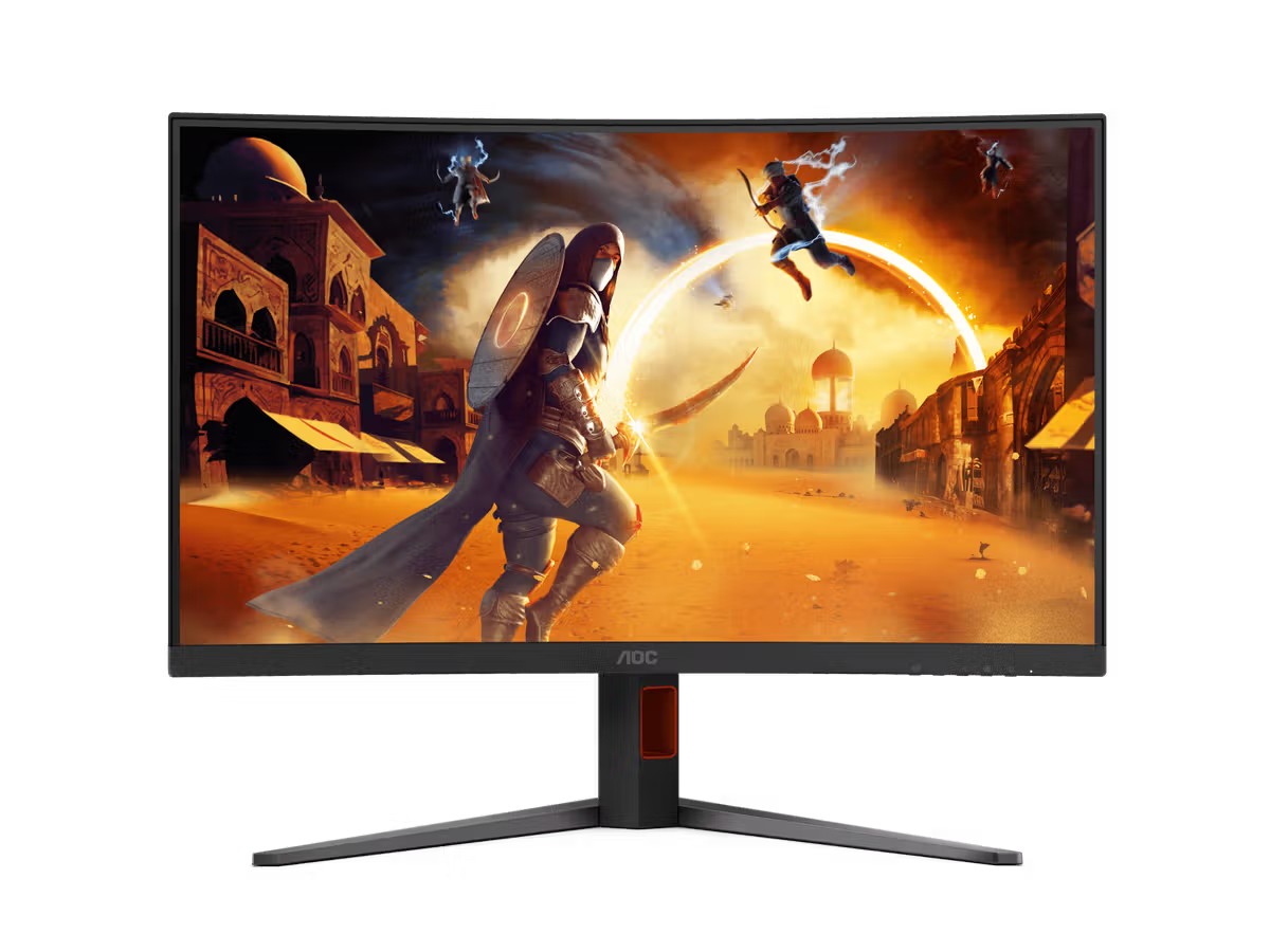 AOC MONITOR 31.5″ CQ32G4 QHD 2K CURVED 1500R LED GAMING 180HZ HDMI 2.0 x 1 DP 1.4 x 1