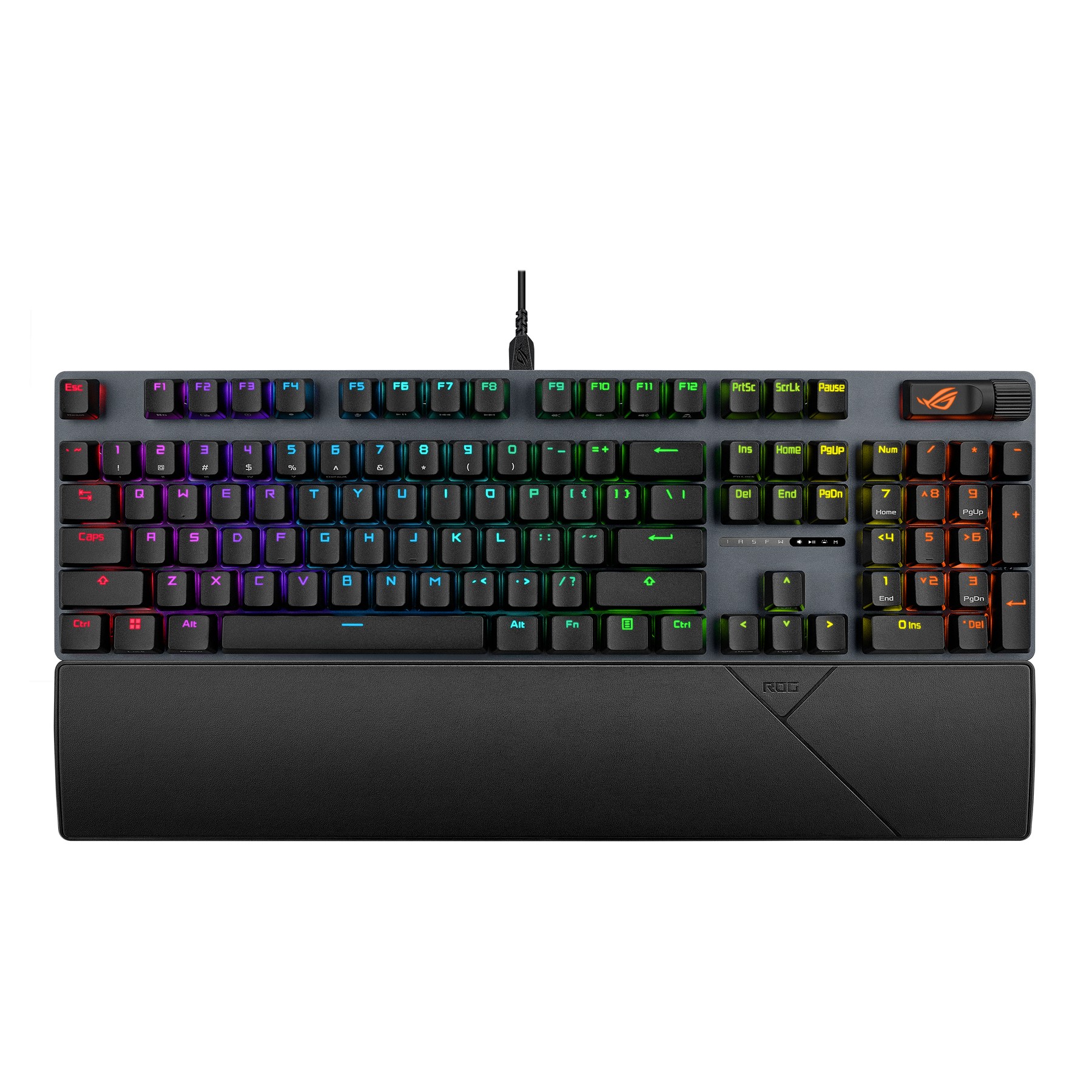 XA14 – ASUS ROG STRIX SCOPE II X Gaming Mechanical Keyboard – Hot-Swappable – ROG NV Snow V2 Switch