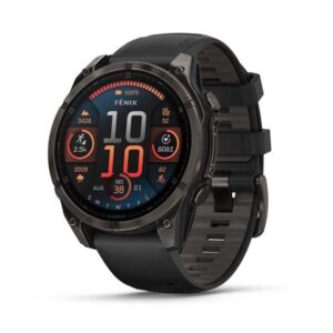 Garmin fenix 8 47mm AMOLED - Carbon Gray Titanium