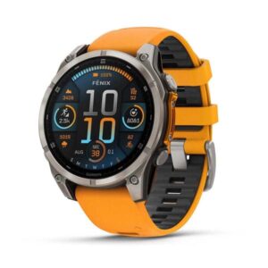 Garmin fenix 8 47mm AMOLED - Graphite/Orange