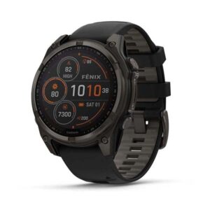 Garmin fenix 8 47mm Sapphire Solar - Carbon Gray Titanium