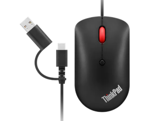 Lenovo ThinkPad USB-C Wired Compact Mouse