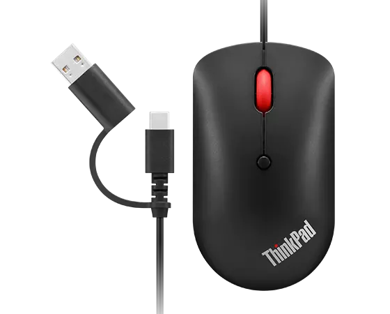 Lenovo ThinkPad USB-C Wired Compact Mouse