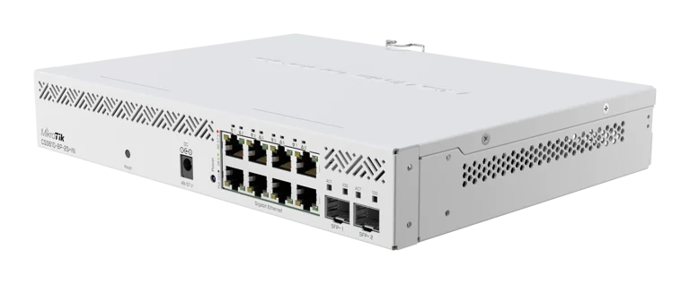 MikroTik CSS610-8P-2S+IN PoE network switch listed by Uncle Storage Singapore