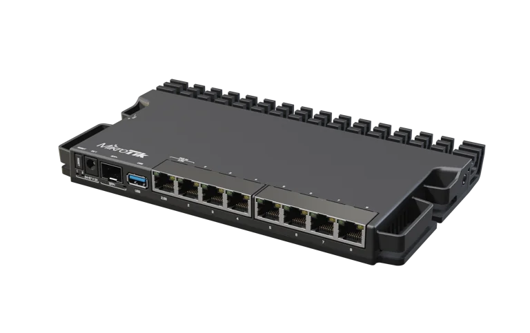 MikroTik RB5009UG+S+IN wired router listed by Uncle Storage Singapore