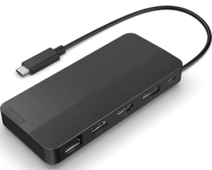 Lenovo USB-C Dual Display Travel Dock