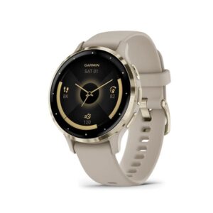 Garmin Venu 3/3s – French Gray + Soft Gold, 41mm