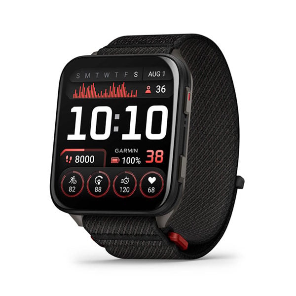 Garmin Venu X1 – Black w/ ComfortFit Nylon band