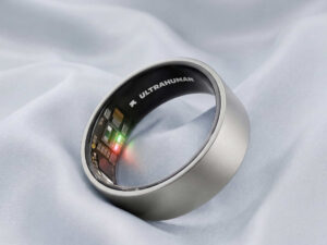 Ultrahuman Ring AIR - Raw Titanium