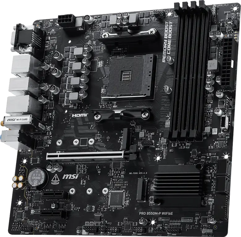 MSI PRO B550M-P WIFI6E